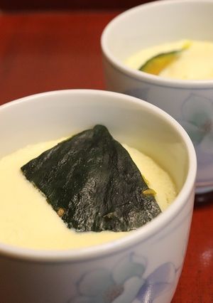 ランチ夕食♪パンプキンと銀杏の茶碗蒸し-レシピのメイン写真