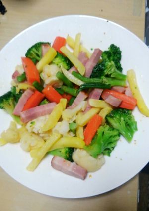 レンチン温野菜　-レシピのメイン写真