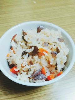 おでんリメイク炊き込みご飯-レシピのメイン写真