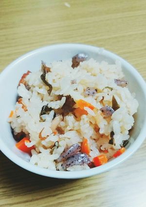 おでんリメイク炊き込みご飯-レシピのメイン写真
