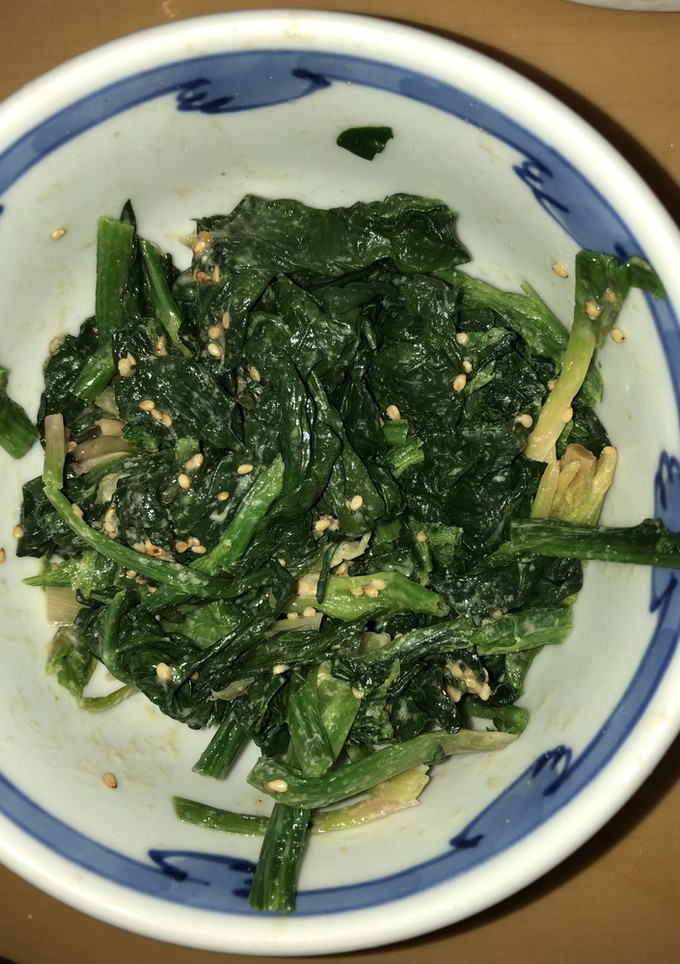 ほうれん草の胡麻和え-レシピのメイン写真