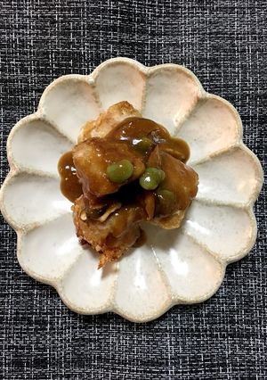 揚げ里芋のあんかけ-レシピのメイン写真