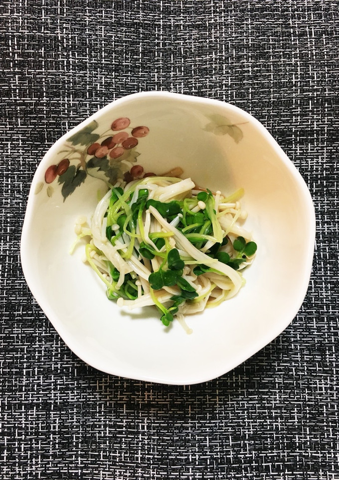 エノキとカイワレのおひたし-レシピのメイン写真