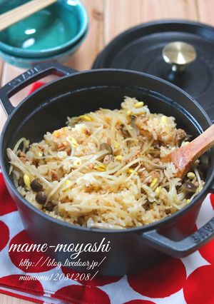 豆もやしの炊き込みご飯。〜コンナムルパブ-レシピのメイン写真