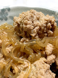 タラの子としらたきの煮付け-レシピのメイン写真