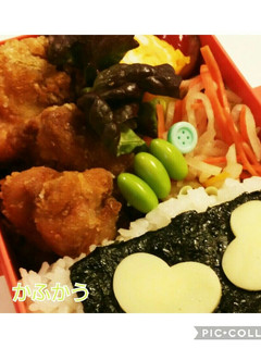 女子高生★簡単★唐揚げ弁当-レシピのメイン写真