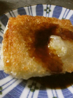 ウナギのたれで焼きもち-レシピのメイン写真