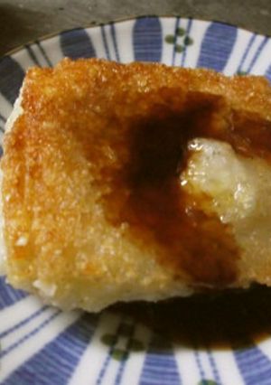 ウナギのたれで焼きもち-レシピのメイン写真