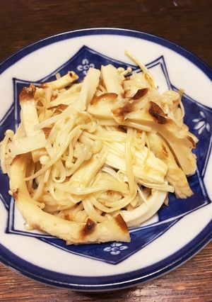 えのき茸と竹輪の塩麹入り炒め物！-レシピのメイン写真