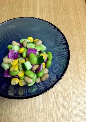 カラフルビーンズサラダ-レシピのメイン写真