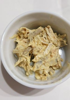 ゴボウサラダ [カレーマヨ味]-レシピのメイン写真