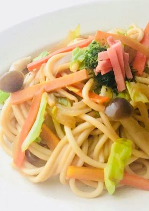 カムート 焼きうどん-レシピのメイン写真