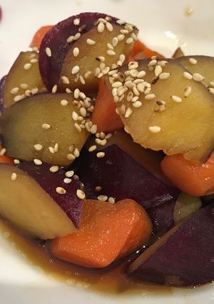レンチン★さつまいもとにんじんのきんぴら-レシピのメイン写真