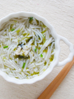 【離乳食初期】魚と焼き海苔のにゅうめん-レシピのメイン写真