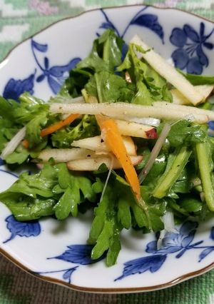 サラダ春菊のサラダ-レシピのメイン写真