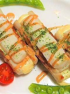 10分で! お餅のちくわボート-レシピのメイン写真