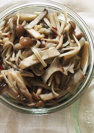 レンジで簡単！キノコのマリネ(常備菜）-レシピのメイン写真