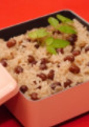 目盛りのない炊飯器で炊く赤飯-レシピのメイン写真