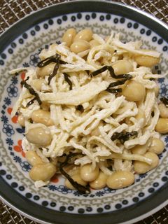 切り干し大根とサラダ豆のサラダ-レシピのメイン写真