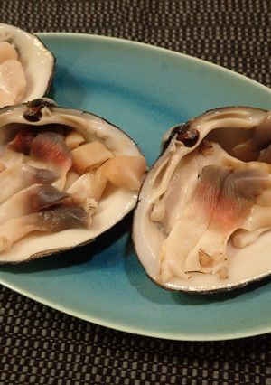 ホッキ貝の炙り刺身-レシピのメイン写真