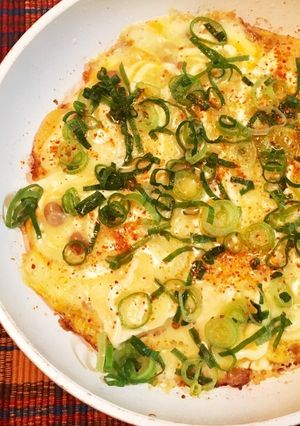 フライパンで簡単！納豆チーズ鉄板♡-レシピのメイン写真