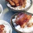 味噌チキン丼