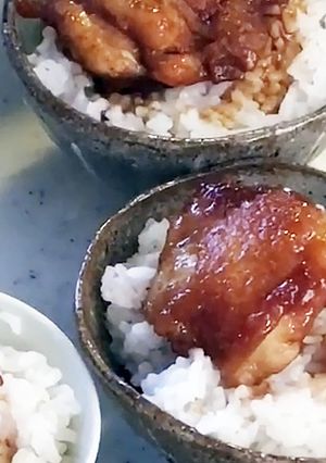 味噌チキン丼-レシピのメイン写真