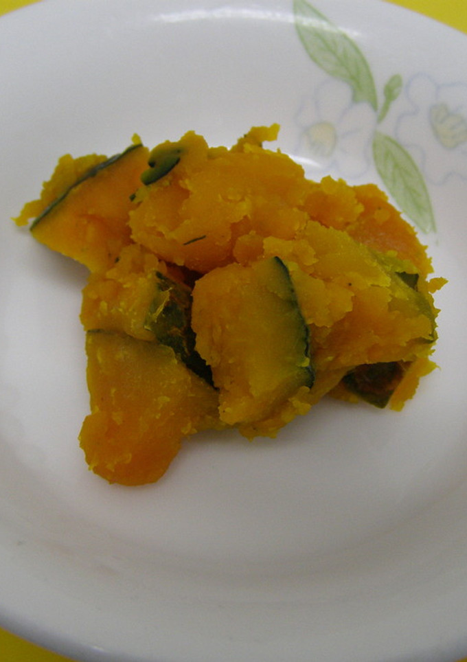 学校給食　かぼちゃの甘煮-レシピのメイン写真