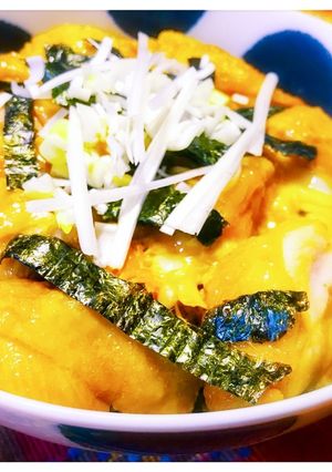 ボリュームたっぷり親子丼-レシピのメイン写真