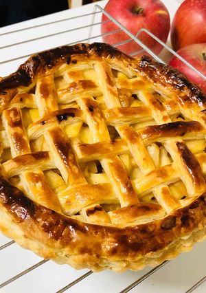 簡単おいしいスイートポテトアップルパイ-レシピのメイン写真