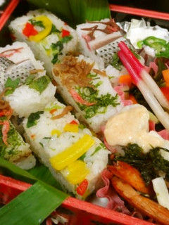 押鮨弁当-レシピのメイン写真