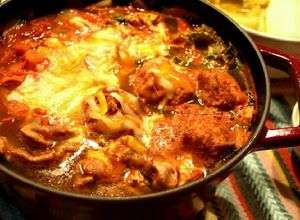 簡単！トマト缶で♪トマトチーズ鍋-レシピのメイン写真