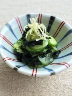 きゅうりとわかめの酢の物-レシピのメイン写真