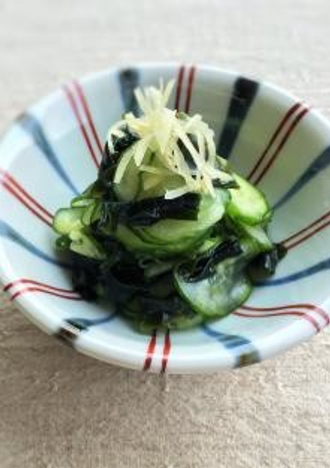 きゅうりとわかめの酢の物-レシピのメイン写真