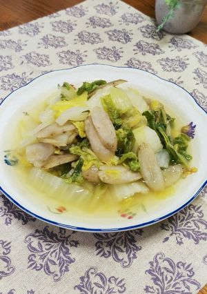 白菜とごぼうの煮浸し☆-レシピのメイン写真