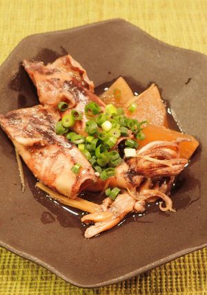 ヤリイカの煮付け-レシピのメイン写真