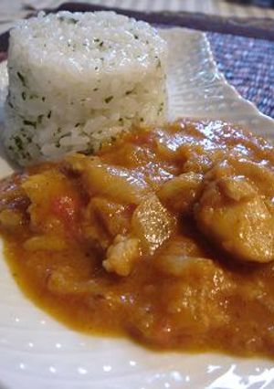 ★カフェ風★フライパンチキンカレー★-レシピのメイン写真