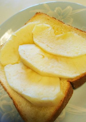 りんごトースト-レシピのメイン写真