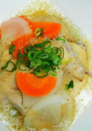 ☆冬野菜と手羽先のス～プ韓国風☆☆☆-レシピのメイン写真