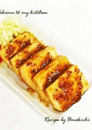 チキンじゃないの♪ハニーマスタード豆腐-レシピのメイン写真