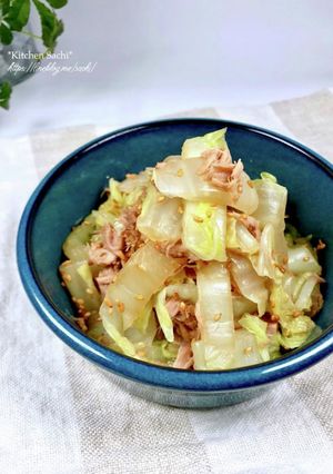 【作り置き】白菜のツナポン酢和え-レシピのメイン写真