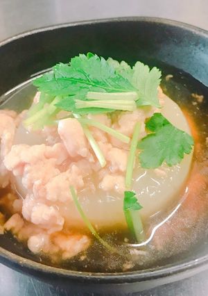 大根の鶏そぼろあんかけ-レシピのメイン写真