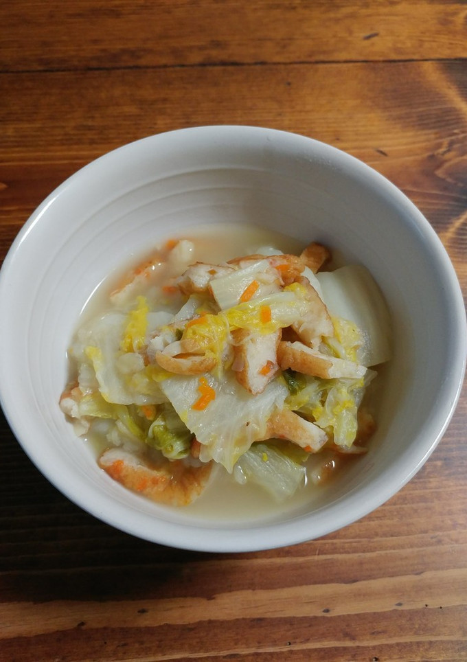 白菜とさつま揚げの煮もの-レシピのメイン写真