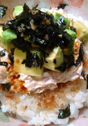 簡単！アボツナ丼っ-レシピのメイン写真
