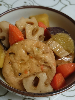 根菜とがんもの煮物-レシピのメイン写真