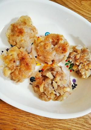 【離乳食】れんこんと高野豆腐のおやき-レシピのメイン写真