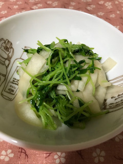 余り物!の千枚漬けの和え物-レシピのメイン写真
