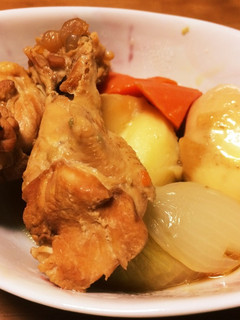 鶏手羽元と根菜の黒酢deさっぱり煮-レシピのメイン写真