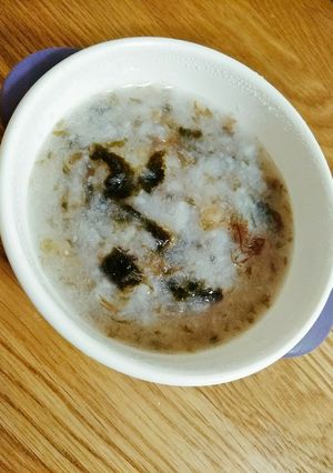 【離乳食】速攻！海苔ととろろのスープ-レシピのメイン写真