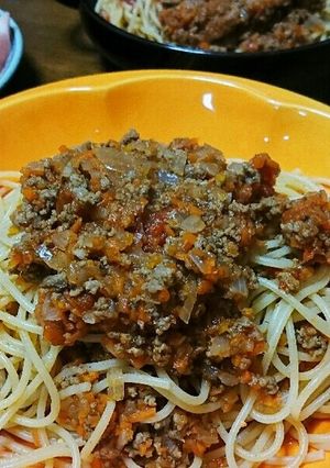 肉嫌いが作ったミートソース（肉入り）-レシピのメイン写真